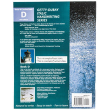 Load image into Gallery viewer, Italic Handwriting Book D Grade 3