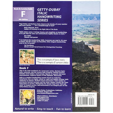 Load image into Gallery viewer, Italic Handwriting Book F Grade 5