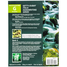 Load image into Gallery viewer, Italic Handwriting Book G Grade 6